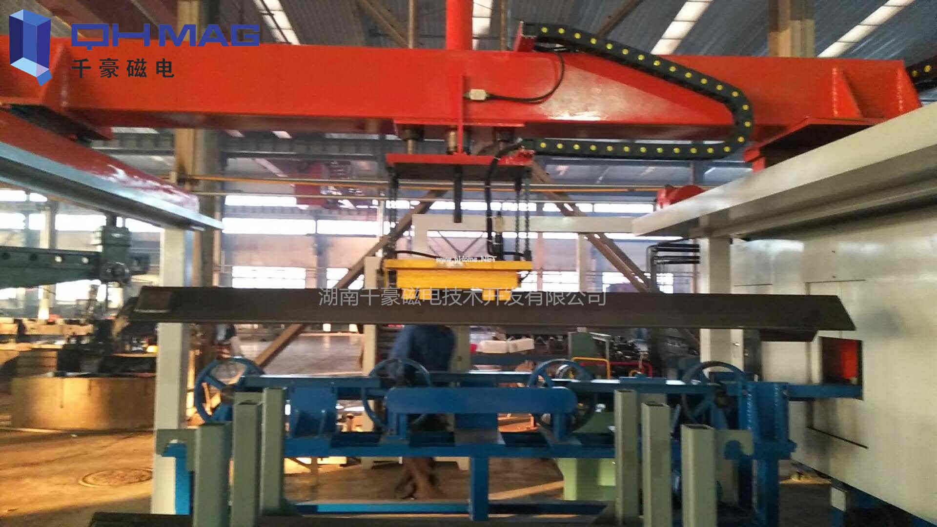 電永磁夾具搬運角鐵，千豪磁電