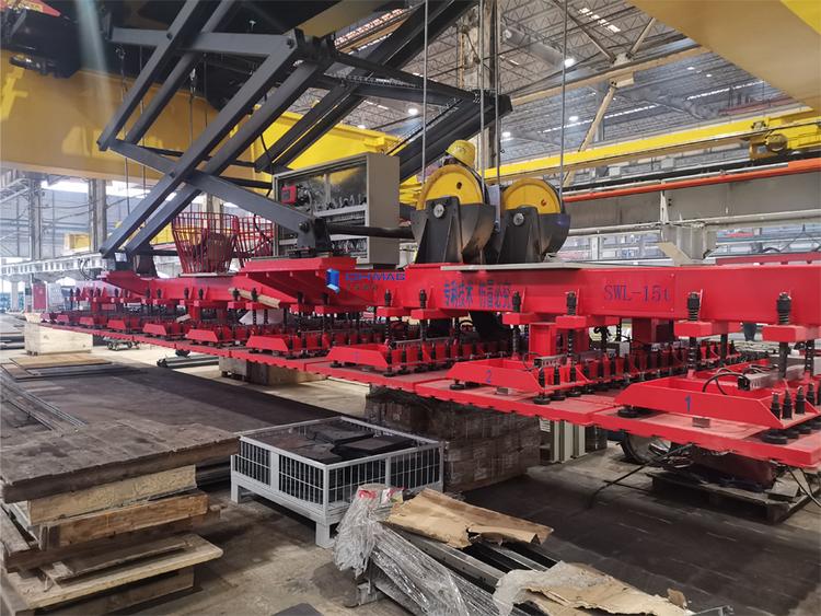 千豪電永磁吊具，鋼板下料吸盤