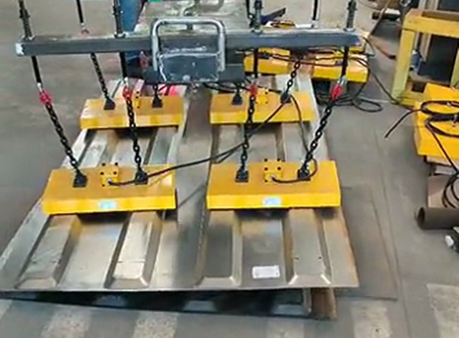 瓦楞板電永磁吊具，千豪磁電