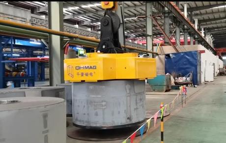 吊鋼卷的吊具，吊鋼卷，鋼卷吊具，電永磁起重器，起重電永磁鐵